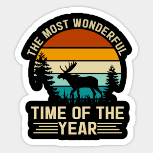 The Most Wonderful Time Of The Year Sticker